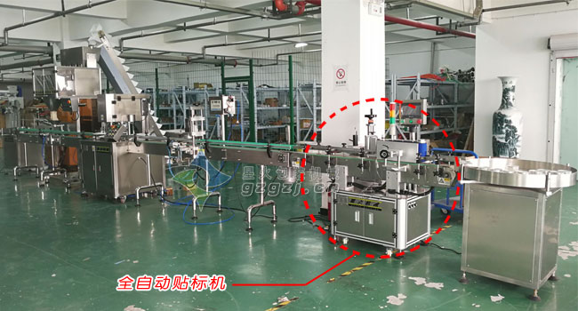 全自動貼標機在生產(chǎn)線的應(yīng)用